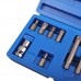 Fesjoy Jeu de clés 11Pcs Embout de cannelure de résistance à l'usure multifonctionnel en acier au chrome-vanadium anti-impact clé à tournevis avec boîte bleue B07VF4F9R2